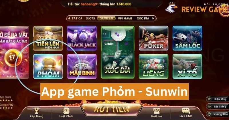 App game Phỏm đáng tin cậy - Sunwin