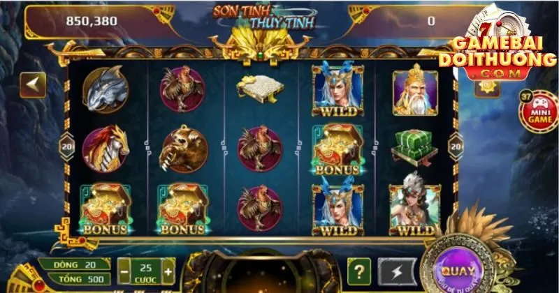 Sự ra đời của game nổ hũ Sơn Tinh Thủy Tinh