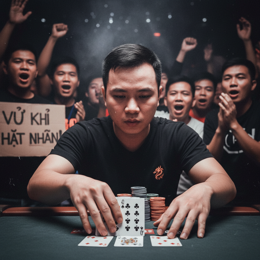 Minh họa một bộ Thùng phá sảnh từ 10 đến A