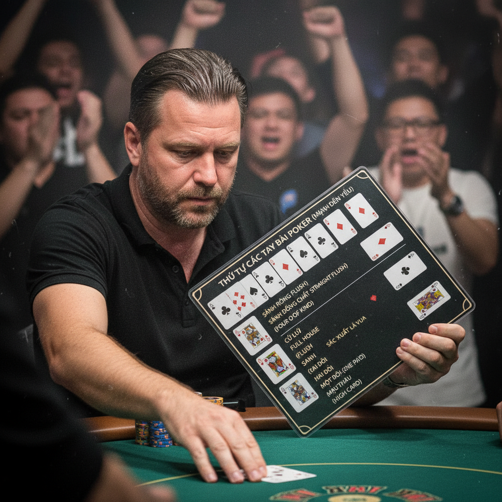 Ví dụ về vai trò của lá bài kicker trong Poker