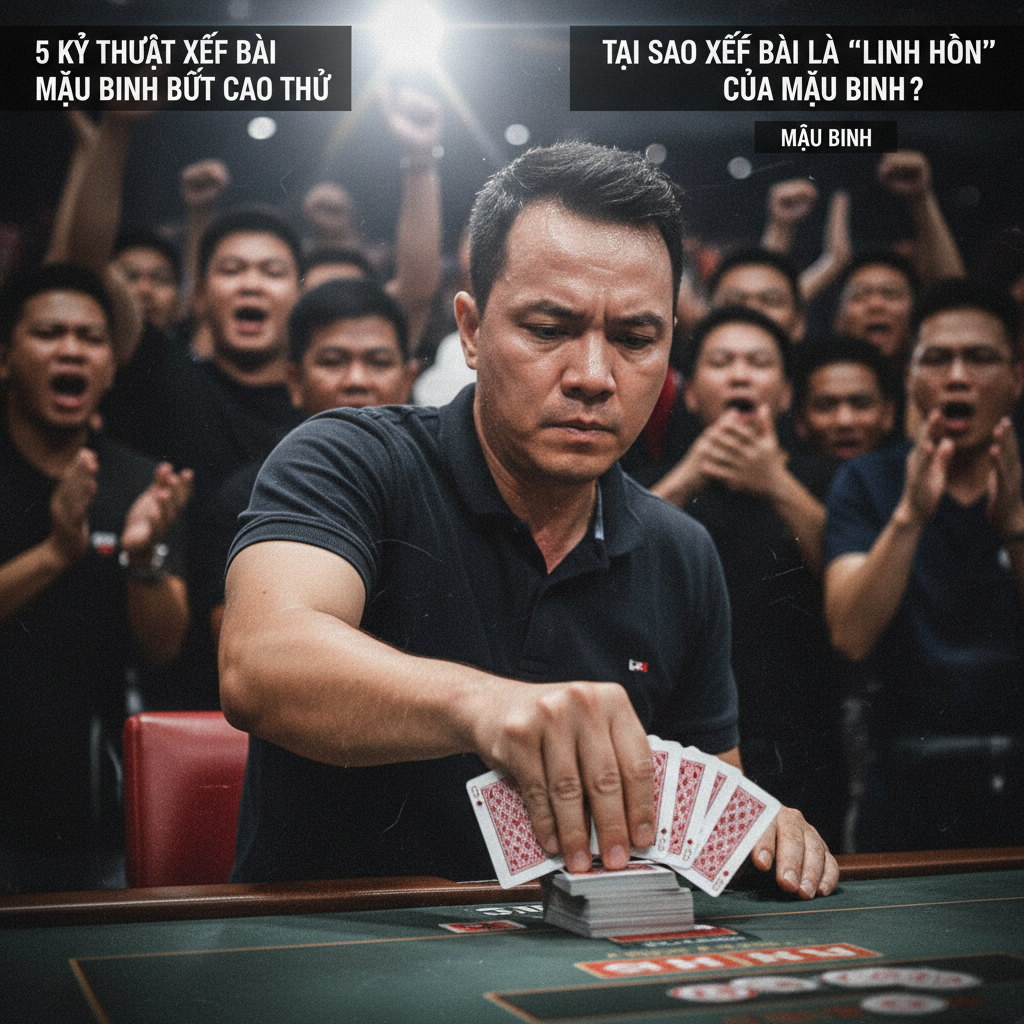 5 kỹ thuật xếp bài Mậu Binh bất bại từ cao thủ